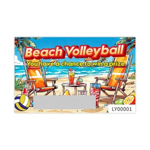 Mini Scratch Card Custom Win Prize Lucky Draws Matte Gloss Laminationdigital Printing - Product Image 2