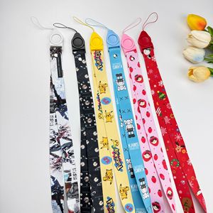 Cordón Largo Creativo Dos en Uno, Desmontable, Giratorio, Rectangular, de Nailon, Lavable, Bordado, Personalizable, para Teléfono Móvil, Identificación y Llaves - Product Image 4