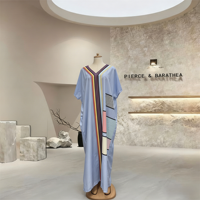 Nouvelle Robe Kaftan Abaya Africaine Ample de Luxe Grande Taille 2026 pour Femme Musulmane, Imprimée et Tendance