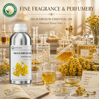 Formulation de parfum professionnelle à l'huile essentielle d'hélichryse (Helichrysum Italicum) – Accent floral miellé et ensoleillé