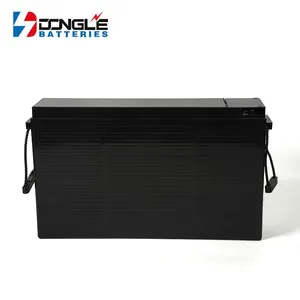Dongle Factory Direct 12V 180Ah Inversor Almacenamiento AGM Plomo Ácido Solar Gel Batería