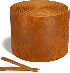 حواف حدائق من الفولاذ المقاوم للصدأ، حواف معدنية لتنسيق الحدائق، حواف حدائق معدنية للعشب والحواف وأحواض الزهور - Product Image 2