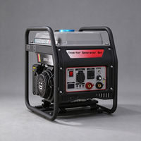 Generator Inverter Bensin Open Frame 2 in 1 1.5kW Mesin Las MMA Stick Portable Starter Manual untuk Camping