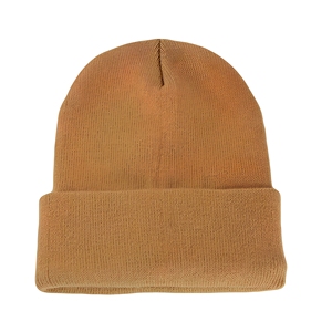 Bonnets en tricot unisexes personnalisés pour les détaillants américains, bonnets à marque privée avec broderie et prix de gros - Product Image 1