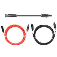 Kunden spezifisches Kupfer-Photovoltaik kabel Gleichstrom kabel PVC-isoliertes 4mm 6mm Power MC-Anschluss Pv-Solarpanel-Verlängerung kabel