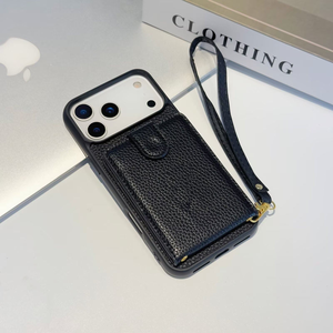 Custodia a libro di lusso in pelle PU con slot per carte, nuova cover protettiva per <span class=keywords><strong>iPhone</strong></span> 17 / <span class=keywords><strong>12</strong></span> Pro Max - Product Image 6