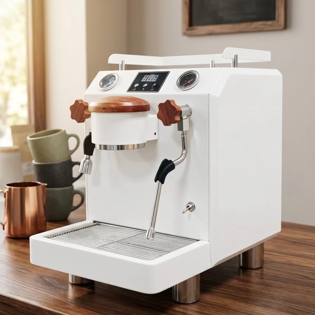 High Performance Coffee Machine with PID Control and Steam Wand for Espresso Making