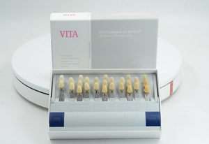 WK 29 colori dentifrici 3D Master dentifricio candeggina dentale ombra guida sbiancamento dei denti confrontando la piastra colorimetrica della clinica odontoiatrica