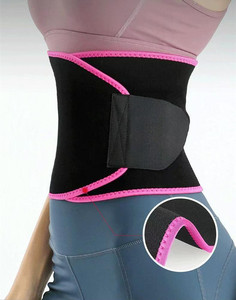 Neopren-Schweißgürtel Taillenformer Schlankheits-Bauchband Gewichtsverlust Fitness-Taillentrainer-Gürtel mit Handytasche für Frauen - Product Image 3