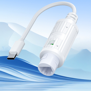 อะแดปเตอร์อีเธอร์เน็ตแบบแอคทีฟ PoE ชนิด Type-C กำลังไฟ 48V วัสดุ ABS สำหรับกล้องวงจรปิด 10/100Mbps - Product Image 2