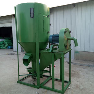 Misturador de Ração para Gado Multifuncional com Capacidade de Mistura de 500kg, Máquinas Agrícolas Novas e Usadas para Fazendas de Peixes, Triturador de Pellets - Product Image 1