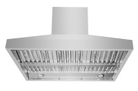 Hotte aspirante murale électrique en acier inoxydable à faible bruit avec filtre à déflecteur, usage domestique, prix usine Chine, garantie 2 ans