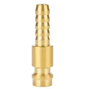 钨极氩弧焊炬用黄铜水冷和气体适配器快速连接器配件