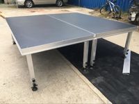 Table de DJ portable en aluminium de haute qualité, pliable, mobile, structure de DJ pour bar de nuit, pour événements