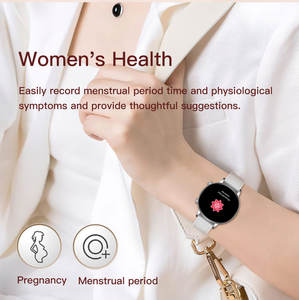 सर्वश्रेष्ठ महिला स्मार्ट वॉच स्वास्थ्य निगरानी 100 + स्पोर्ट्स मोड में संदेश माक96 महिलाओं को स्मार्ट घड़ी की घड़ी महिलाओं को देखती है - Product Image 6