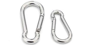 Gancho de Resorte/Gancho de Seguridad de <span class=keywords><strong>Acero</strong></span> Inoxidable 304/316 de Alta Calidad al por Mayor, 6x60 mm, 8x80 mm, Accesorios de Ferretería, Mosquetón - Product Image 5