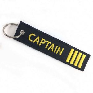 Customize Personal Logo Embroidered Chain Fabric <b>Key</b> <b>Tag</b> Design Woven Embroidery Keychains - Product Image 3