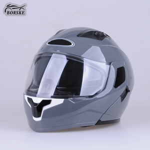 Casco de Motocicleta Modular Abatible Clásico Unisex con Certificación DOT, Material ABS, BSK-00399, Certificado DOT, BSK-0039 - Product Image 3