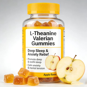 Suplemento Herbal de Marca Privada OEM ODM Suministro a Granel Gomitas de L-Teanina + Extracto de Valeriana - Product Image 1