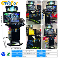 Machine de jeu d'arcade de tir à monnayeur pour parc d'attractions, simulateur de tir aux aliens à monnayeur pour salle de jeux