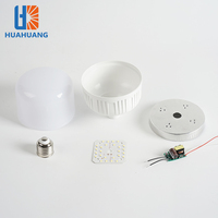 Ampoule LED Huahuang de Bonne Qualité, PP, B22 E27, pour Bureau et Maison, 5W 10W 15W 20W 30W 40W 50W 60W SKD