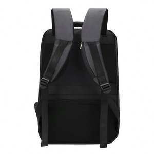 Sac à dos de voyage pour ordinateur portable, sac à dos de luxe personnalisé, 17 pouces, imperméable, pour l'université, avec poignée télescopique, mochilas, gentleman, rechargeable par USB - Product Image 4