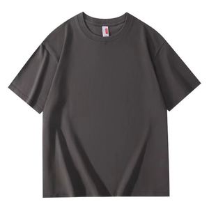 T-shirt unisexe en coton épais 260G de haute qualité, col rond, blanc, pour impression personnalisée - Product Image 1