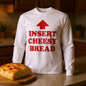T-shirt à manches longues Cheesy Bread - Product Image 1