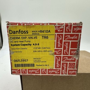 Valvola di Espansione 067l5957, <span class=keywords><strong>Tr</strong></span> 6, R410a, Dimensione Orifizio: 5, Nuova di Zecca, Disponibile, Garanzia di Un Anno - Product Image 1