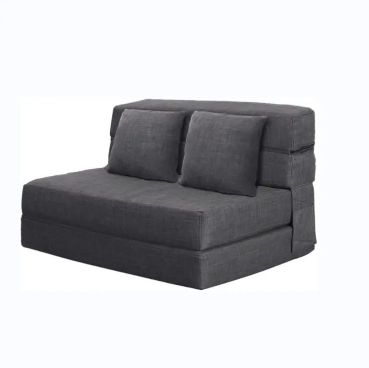 Colchón de espuma viscoelástica, sofá cama plegable