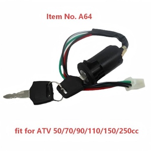 इग्निशन कुंजी स्विच 50/70/90/110/150/250cc क्वाड 4 व्हीलर पिट गंदगी बाइक पार्ट्स के साथ संगत - Product Image 2