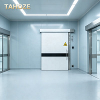 Porte de blindage radiologique équivalent au plomb (1-3 mmPb), antibactérienne et anti-rayons X pour salle de tomodensitométrie hospitalière et salle de radiologie