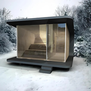 Sauna Tolo de Infrarrojos de Madera de Hemlock para 3 Personas, Tradicional Finlandesa para Exteriores, Gran Promoción - Product Image 6