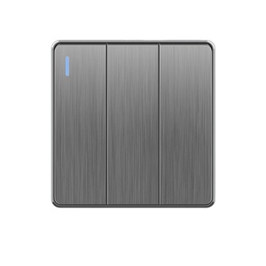 Interruttore a Muro di Alta Qualità UK 13A Presa Commutata con Placca Cieca Pannello PC Bianco 86 Interruttori e Prese a Muro Elettrico Satinato - Product Image 5