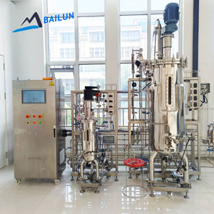 Biorreactor de Laboratorio, Fermentador de Levadura Recombinante E. Coli, Biorreactor de Acero Inoxidable, Precio, 5L, Fermentador de Vinagre - Product Image 1