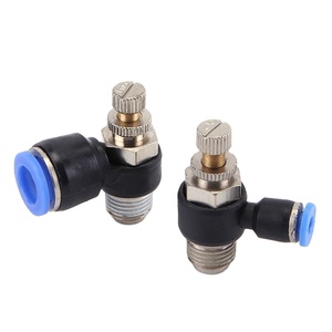 Conector Neumático de Empuje Rápido para Tubo de 1/4 de Pulgada, Manguera de Aire de 5/32, Tubería de 5/16, 3/8, 1/2, Acoplador de Liberación Rápida para Línea de Aire - Product Image 2