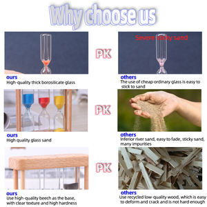 Minuteur à thé en bois Art Déco moderne de qualité supérieure 3-en-1 pour une infusion précise – Idéal pour la cuisine, le bureau, la maison, les cafés et les restaurants - Product Image 6