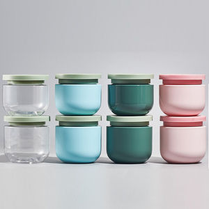 Envase Vacío de Plástico PET de Boca Ancha <span class=keywords><strong>para</strong></span> Crema Cosmética, 250g 500g 750g, Botella <span class=keywords><strong>para</strong></span> Exfoliante Corporal, Envase <span class=keywords><strong>para</strong></span> Cera Capilar (PTJ-H11) - Product Image 5