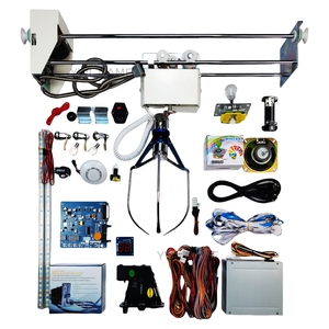 Russie vente chaude grande poupée pièce poussoir distributeur automatique pour jeux d'amusement <span class=keywords><strong>XXL</strong></span> griffe en plastique coquille grue Machine Kit - Product Image 1
