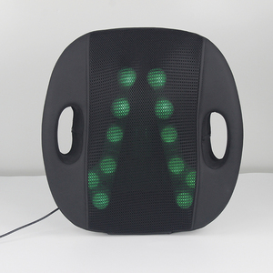 2025 nuevos productos 3D amasado eléctrico completo soporte de cintura Lumbar cojín de masaje de espalda Shiatsu almohadilla de silla de masaje de espalda con calor - Product Image 5