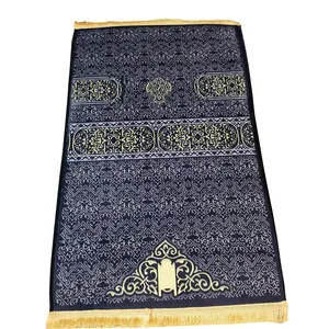 Custom Islamic Sejadah Praying Rugs Carpet Turkey Foldable Portable Islam Mat for Pray