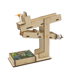 EParthub Fun track ball DIY technologie petite production invention balle balançoire manuelle assemblage matériel paquet - Product Image 1