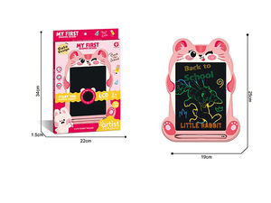 Gioco Educativo Interattivo per Bambini, Puzzle con Animali (Coniglio, <span class=keywords><strong>Scimmia</strong></span>, Rana, Tigre), Lavagna LCD per Disegnare e Scrivere, Giocattolo Divertente per Bambini - Product Image 1