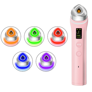 Dispositivo de Belleza Facial de Electroporación Portátil, Lifting Facial, Microcorriente <span class=keywords><strong>ESM</strong></span>, Tecnología de Espectro de Cinco Colores, Sin Agujas - Product Image 1