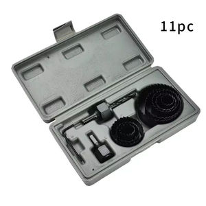 Set di frese a tazza in acciaio ad alto tenore di carbonio, diametro lama 19-64 mm, con mandrino integrato e punta in acciaio al carbonio per applicazioni su legno, 3 anni di garanzia - Product Image 4