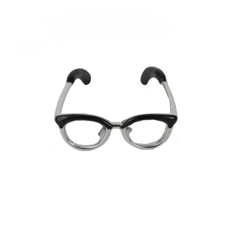 cute glasses japanese and korean pop style teenage opening ring adjustable enamel painted finger ring buckle tail ring