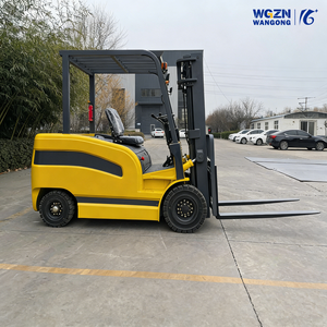 รถยกไฟฟ้า WGZN <span class=keywords><strong>Pro</strong></span> Series 2 ตัน ยกสูง 3 เมตร สตาร์ทด้วยรหัสผ่าน มอเตอร์ AC <span class=keywords><strong>7</strong></span>.5 กิโลวัตต์ สำหรับคลังสินค้า - Product Image 3