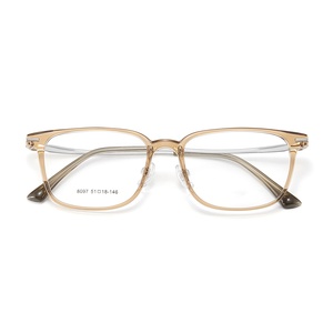 22326 Montature per <span class=keywords><strong>occhiali</strong></span> Xiaohongshu stile rilassato anti-età, protezione dalla luce blu, stile celebrità online, montatura larga 3,5 mm. - Product Image 1