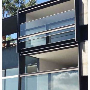 Fenêtre intelligente à guillotine avec télécommande et réglage automatique <span class=keywords><strong>de</strong></span> la lumière du soleil ouverture verticale résistante au feu <span class=keywords><strong>pour</strong></span> bureau à domicile - Product Image 1