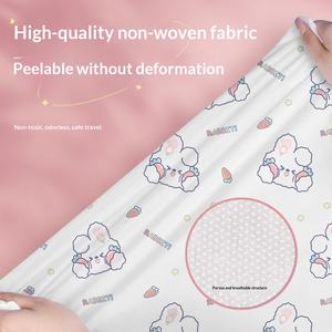 Ensemble <span class=keywords><strong>de</strong></span> literie <span class=keywords><strong>de</strong></span> voyage jetable imprimé 4 pièces, kit <span class=keywords><strong>de</strong></span> <span class=keywords><strong>linge</strong></span> <span class=keywords><strong>de</strong></span> <span class=keywords><strong>lit</strong></span> d'hôtel avec drap, housse <span class=keywords><strong>de</strong></span> couette et taies d'oreiller - Product Image 1